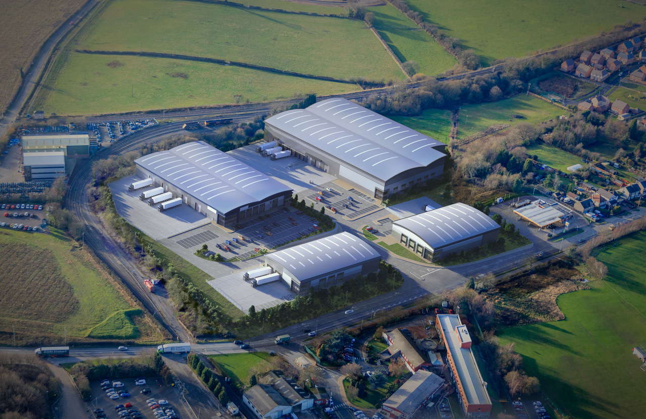High specification industrial units to let at Leicestershire logistics hub