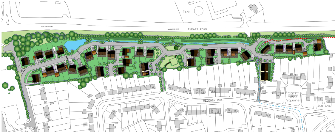 Development land for 55 new homes now available in Asfordby