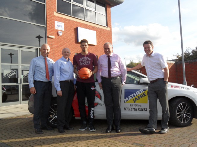 Leicester Rider becomes driver of new company car