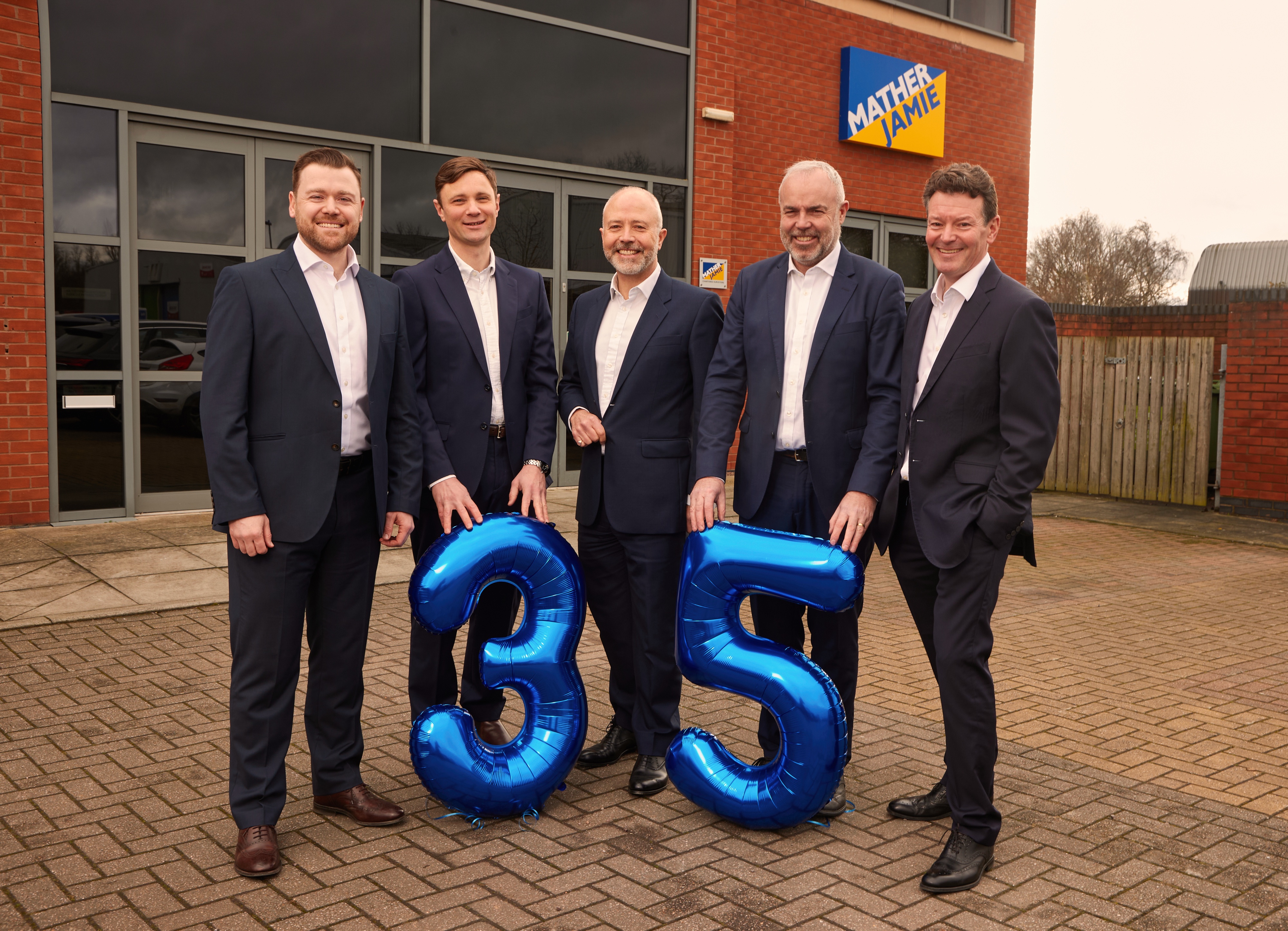 Mather Jamie celebrates 35th Anniversary